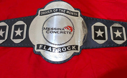 Custom Driver Of The Month Championship Belt poshleathers-14b7
