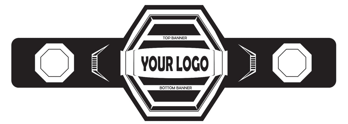 Custom Name and Logo Wrestling Championship Belt - Customize Wrestling Belts