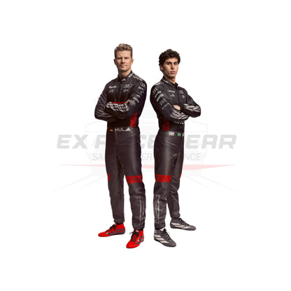 2026 Nico and Gabi Replica Racing Suit in Audi Colours Ex Race Gear