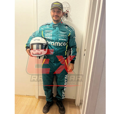 2025 Aston Martin Replica Race Suit | Aston Martin F1 Team | Client Feedback Ex Race Gear