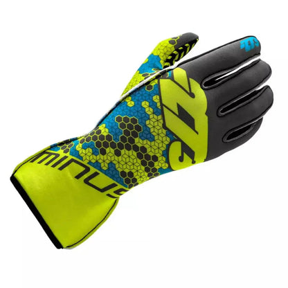 BUZZZ Gray/Fluo Yellow/Cyan - Ex Race Gear