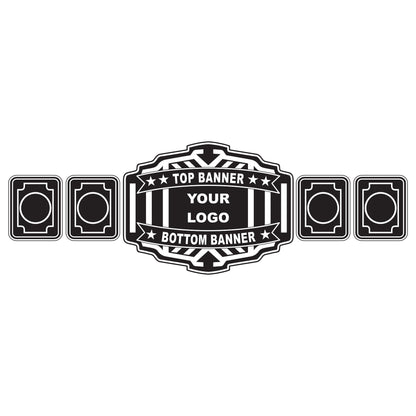 Customizable Champion's Belt Customize Wrestling Belts