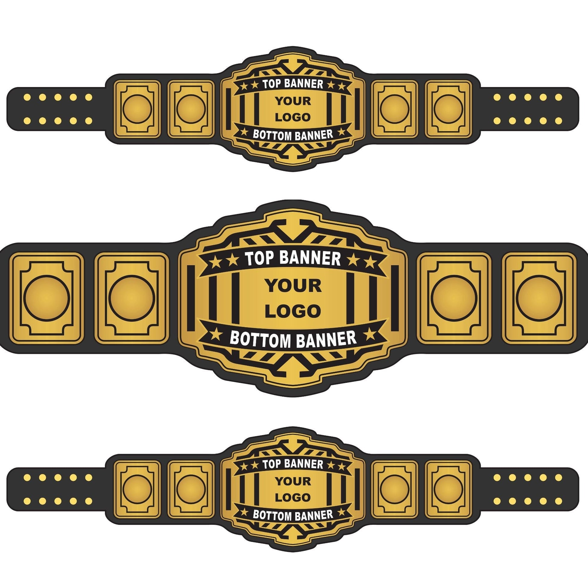 Customizable Champion's Belt Customize Wrestling Belts
