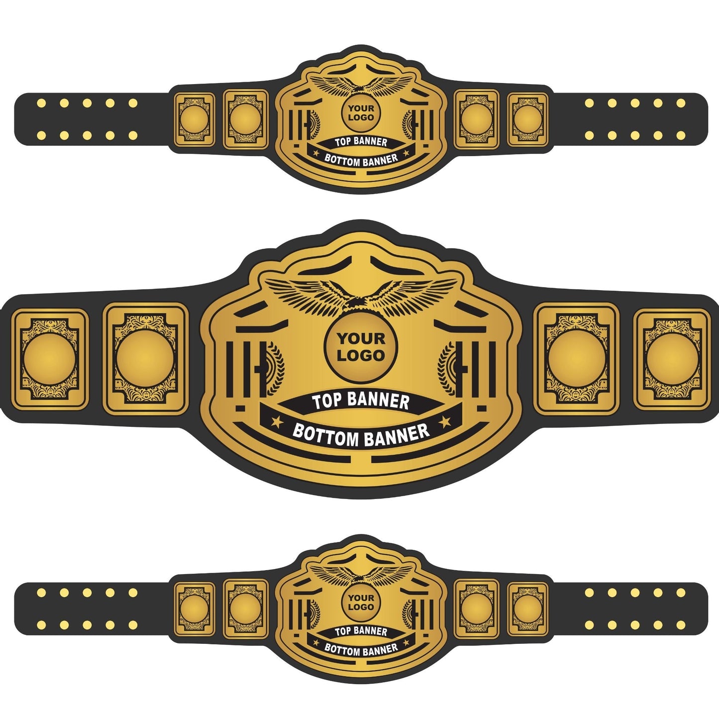 Exclusive Personalized Title Wrestling Belt Customize Wrestling Belts