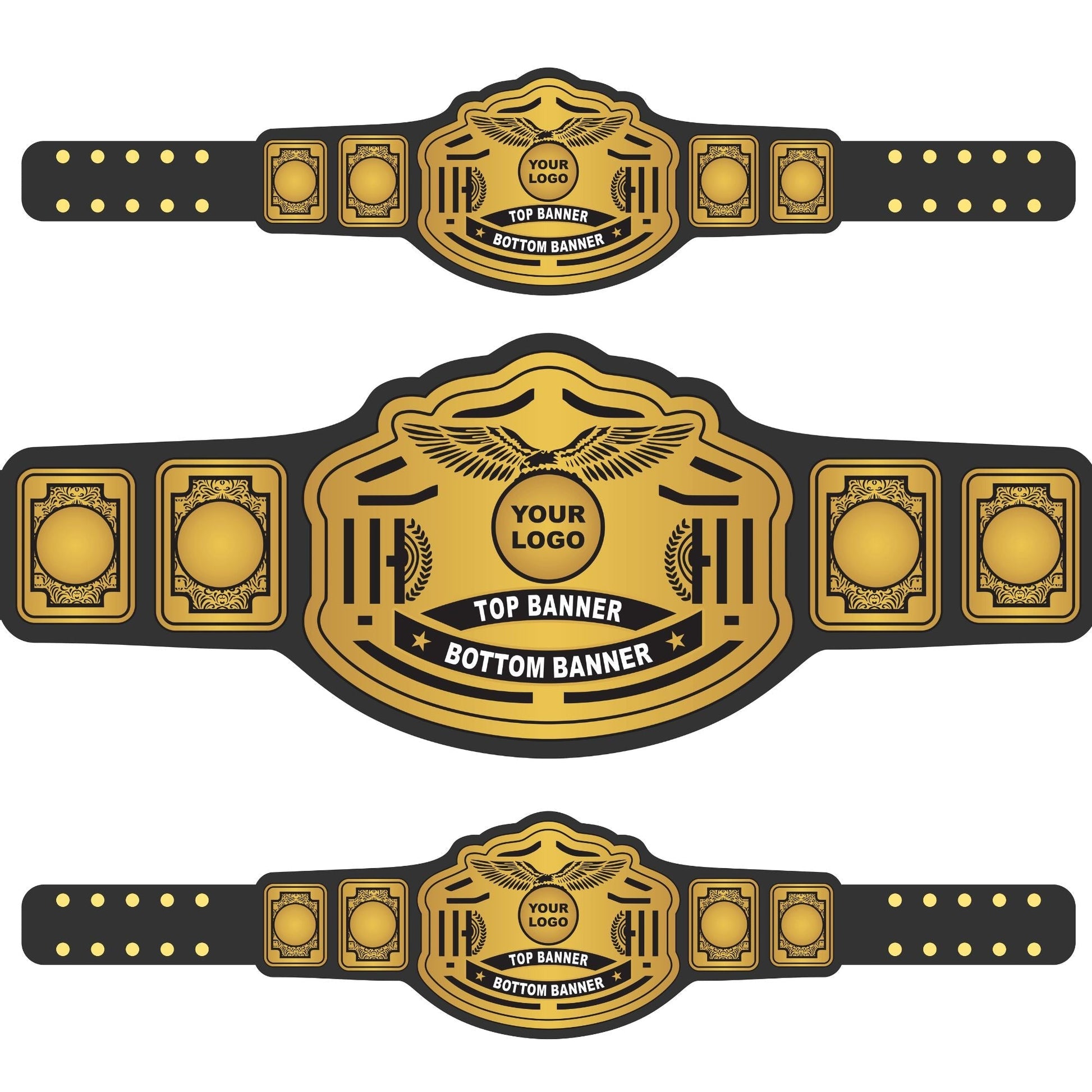 Exclusive Personalized Title Wrestling Belt Customize Wrestling Belts