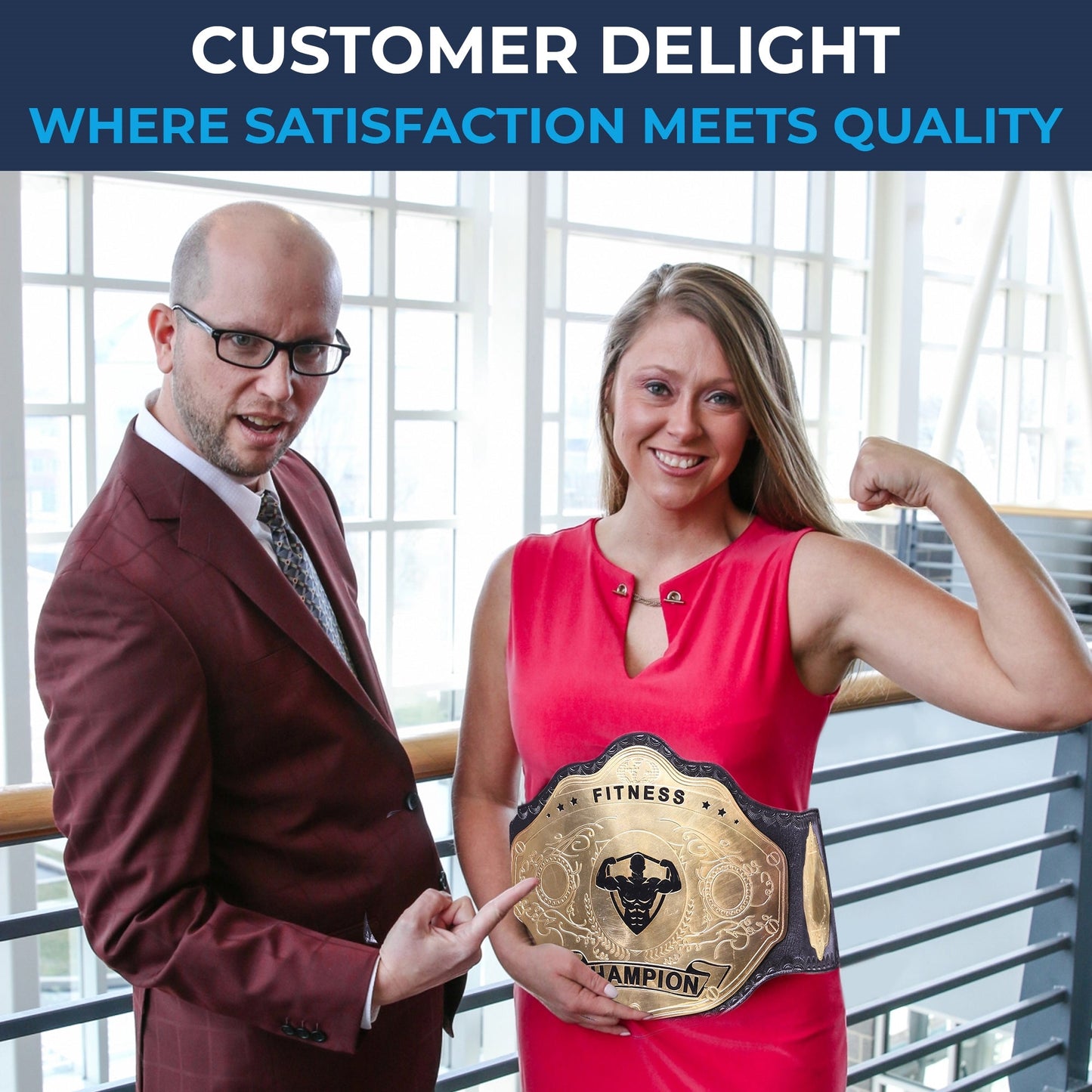 Weightlifting & Fitness Custom Championship Belt Customize Wrestling Belts