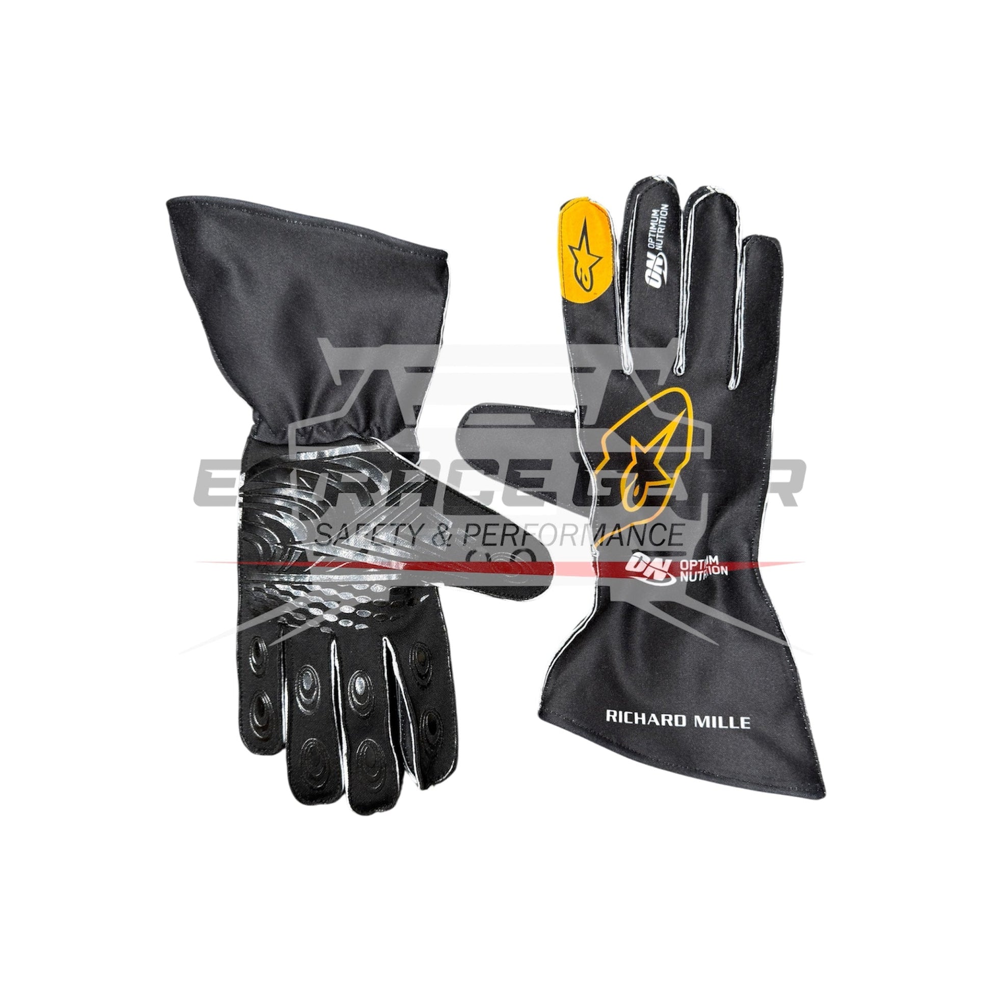 2026 McLaren Formula 1 Team Racing Gloves  | Replica Edition Ex Race Gear