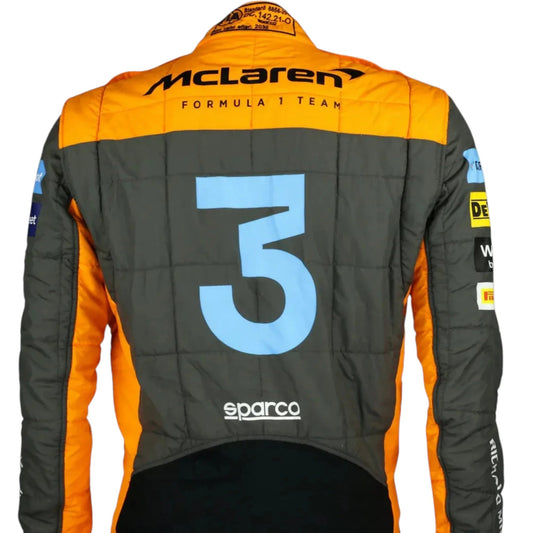 2022 Daniel Ricciardo McLaren F1 Race Suit Ex Race Gear