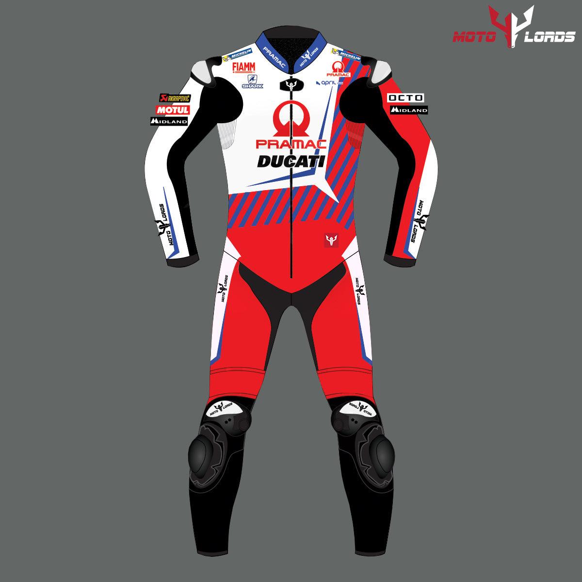 Ducati Pramac Johann Zarco  MotoGP 2021 Racing Suit MotoLords
