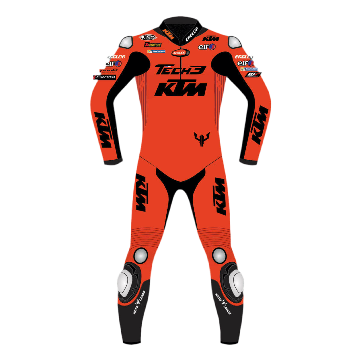 KTM Danilo Petrucci Tech3 MotoGP 2021 Leather Riding Suit MotoLords