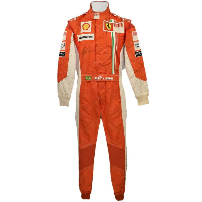Felipe Massa 2008 Ferrari F1 Racing Suit - Official Teamwear Collectible - Speedxcrafts