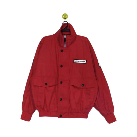 Honda Grand-Prix Vintage Racing Embroidered F1 Team Jacket - Ex Race Gear