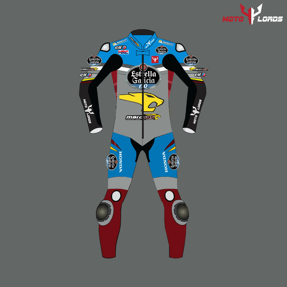 Honda Jack Miller MotoGP 2016 Racing Suit – Premium Leather" MotoLords
