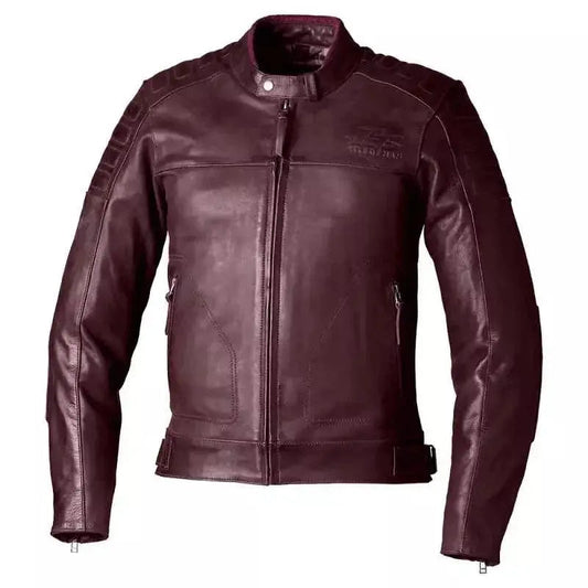 IOM TT BRANDISH 2 CE MENS LEATHER JACKET - Speedxcrafts