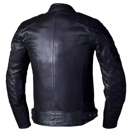 IOM TT HILLBERRY 2 CE MENS LEATHER JACKET - Speedxcrafts
