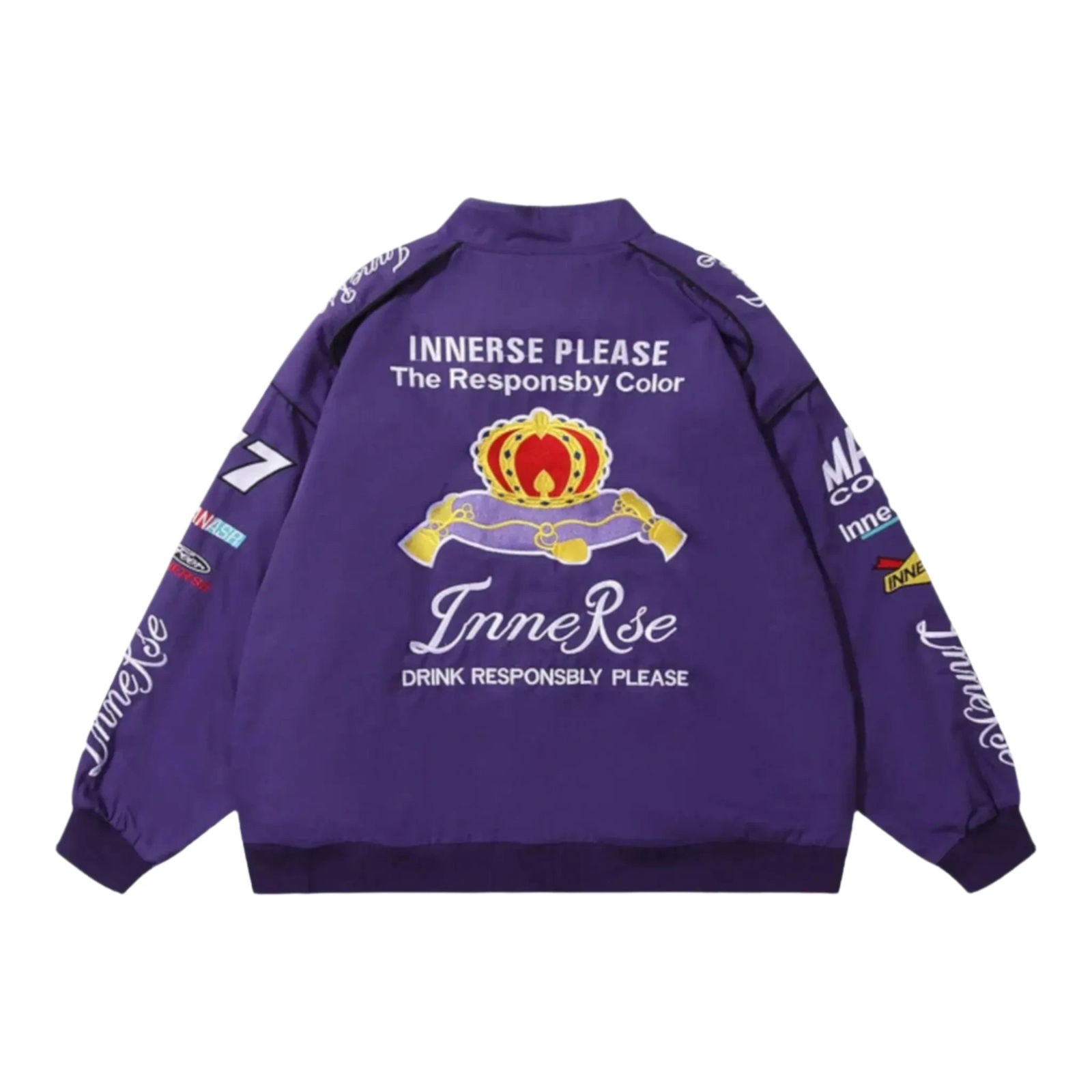 Innerse NASCAR Racing Jacket - Embroidered Motorsport Apparel - Ex Race Gear