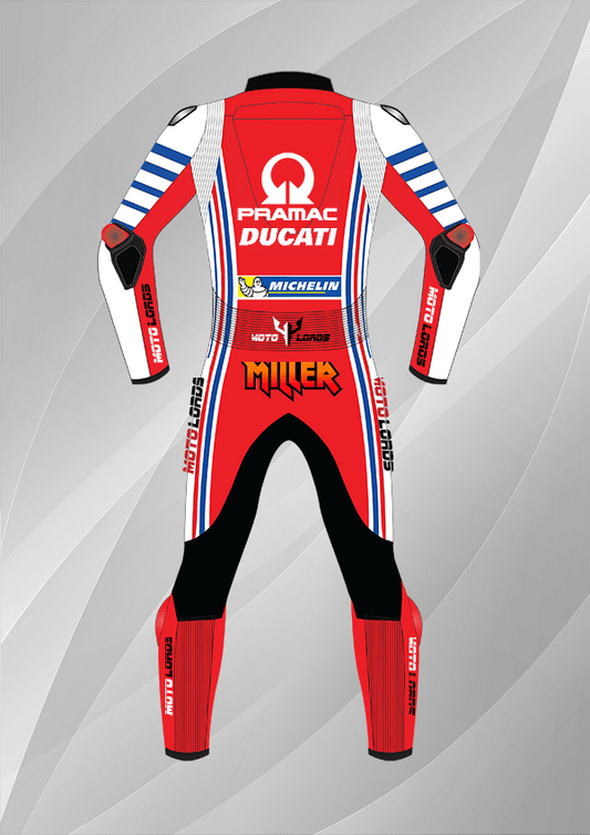 Jack Miller Ducati Paramac MotoGP 2020 Leather Race Suit MotoLords