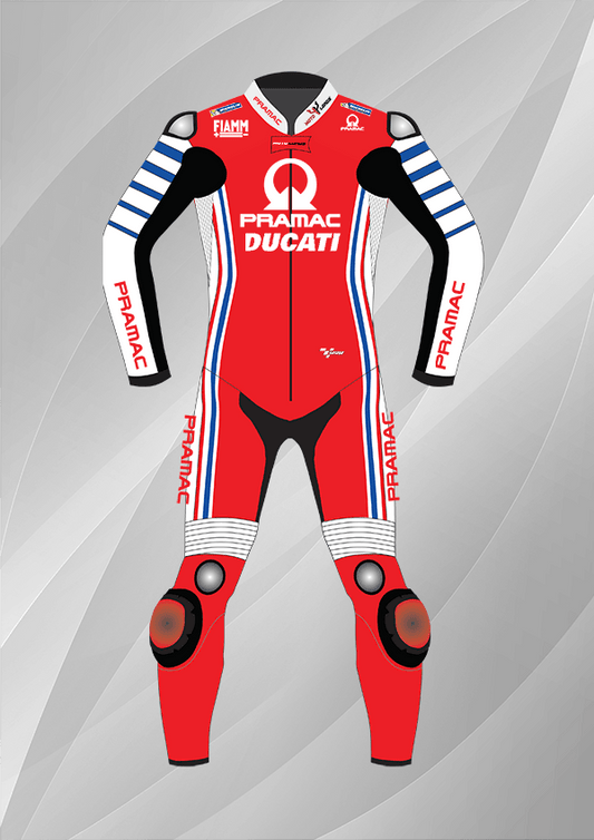 Jack Miller Ducati Paramac MotoGP 2020 Leather Race Suit MotoLords