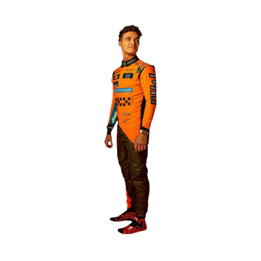 2025 Lando Norris McLaren F1 Team Race Suit Ex Race Gear