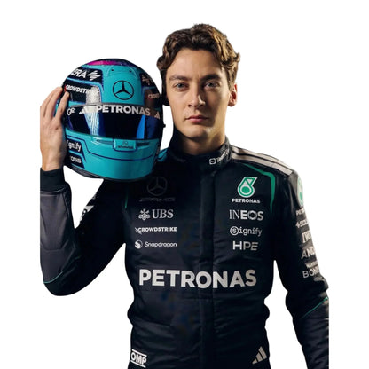 NEW 2026 Mercedes F1 Team Race Suit Replica Ex Race Gear