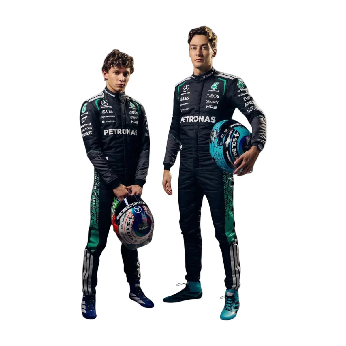 NEW 2026 Mercedes F1 Team Race Suit Replica Ex Race Gear