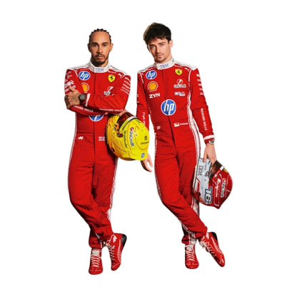 NEW 2026 Scuderia Ferrari HP F1 Team Race Suit Replica Ex Race Gear
