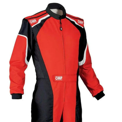 OMP KS-3 Suit Red Go Karting Racing Overall CIK 3 Layers 2019 - Ex Race Gear