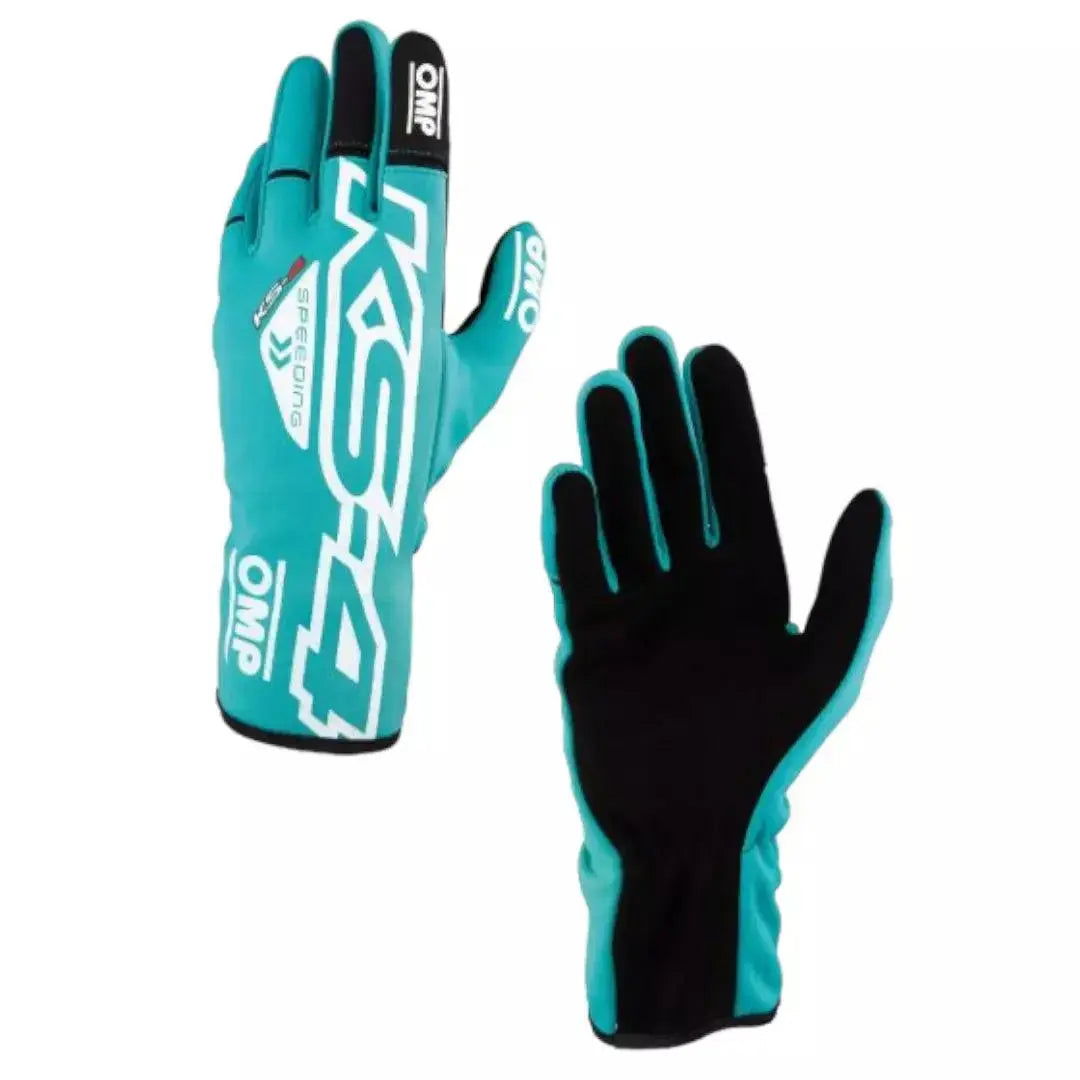 OMP KS-4 Kart Gloves - Child Sizes - Ex Race Gear