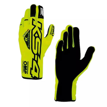 OMP KS-4 Kart Gloves - Child Sizes - Ex Race Gear
