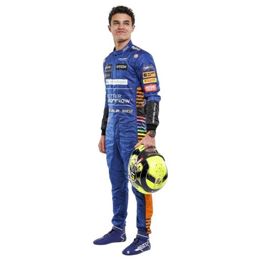 2021 Lando Norris Official McLaren F1 Promo Suit Ex Race Gear