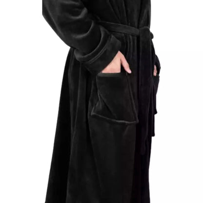 Unisex Fleece Hooded Bathrobes - Ex Race Gear