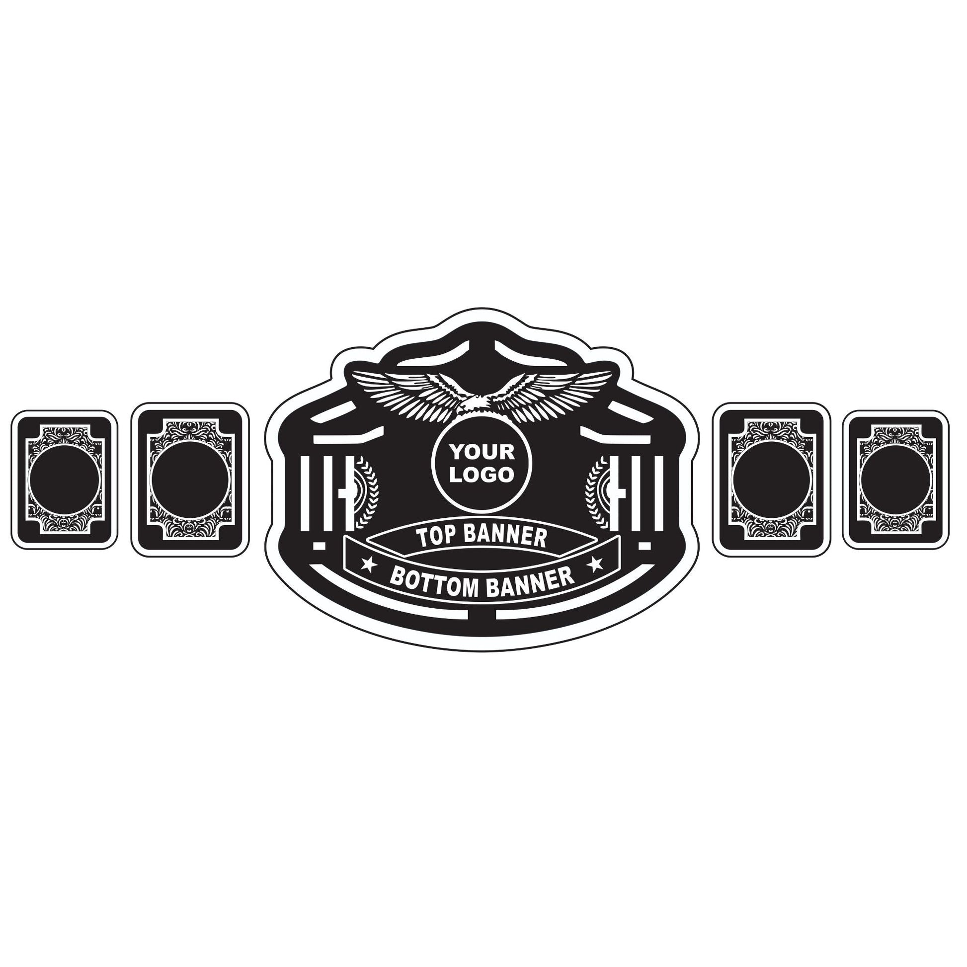 Exclusive Personalized Title Wrestling Belt Customize Wrestling Belts