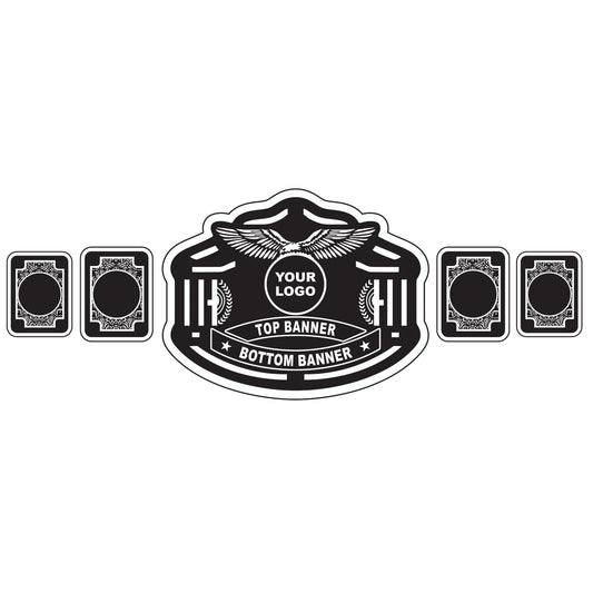 Exclusive Personalized Title Wrestling Belt Customize Wrestling Belts