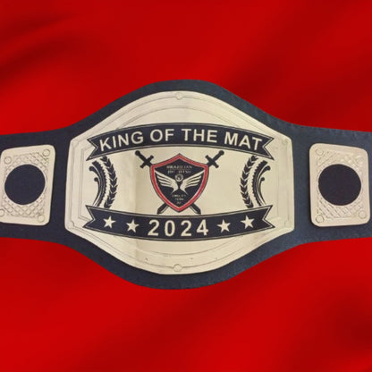 Custom Name and Sword And Eagle Logo Wrestling Championship Belt poshleathers-14b7