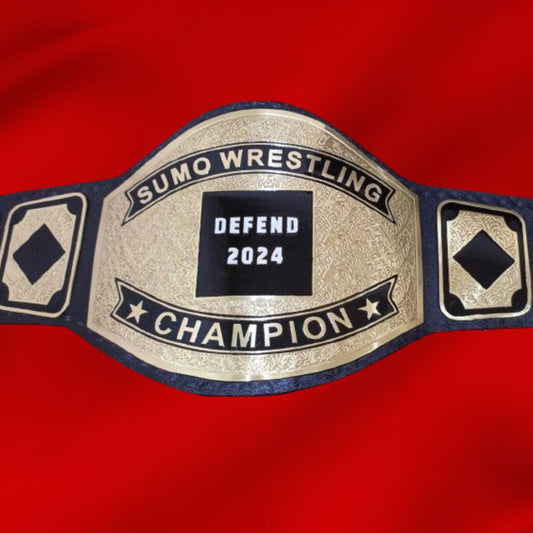 Custom Name and Defend Title 2024 Wrestling Championship Belt poshleathers-14b7
