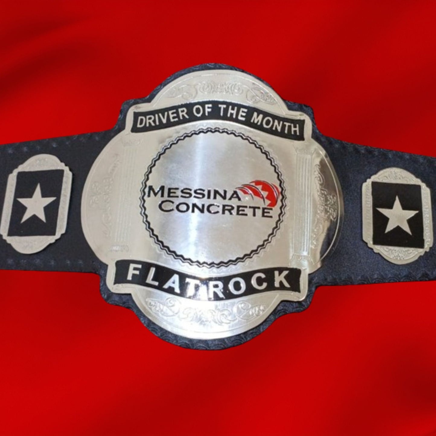 Custom Driver Of The Month Championship Belt poshleathers-14b7