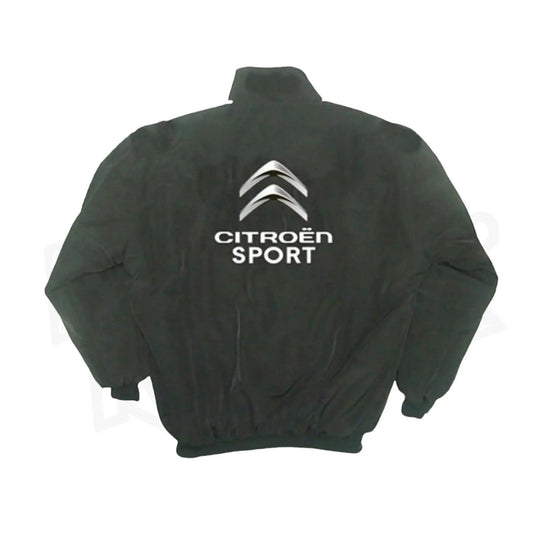 Vintage Citroen F1 Racing Embroidered Bomber Jacket - Ex Race Gear