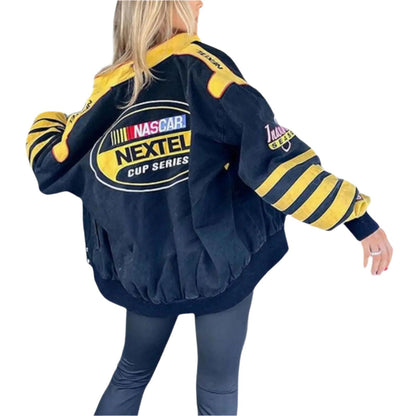 Vintage NASCAR Nextel Racing Jacket - Classic Motorsport Apparel - Ex Race Gear