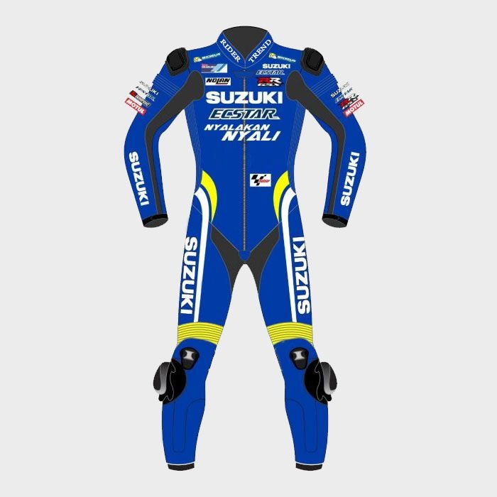 Suzuki Alex Rins MotoGP 2018 Motorcycle Suit Zees Moto
