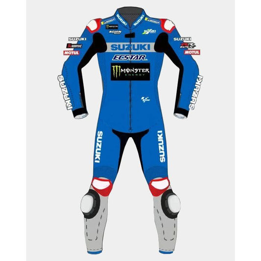 Suzuki Alex Rins MotoGP 2021 Motorcycle Suit Zees Moto
