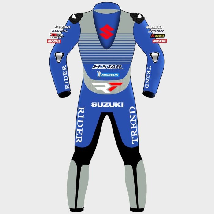 Suzuki Alex Rins 2020 Motorcycle Racing Suit Zees Moto