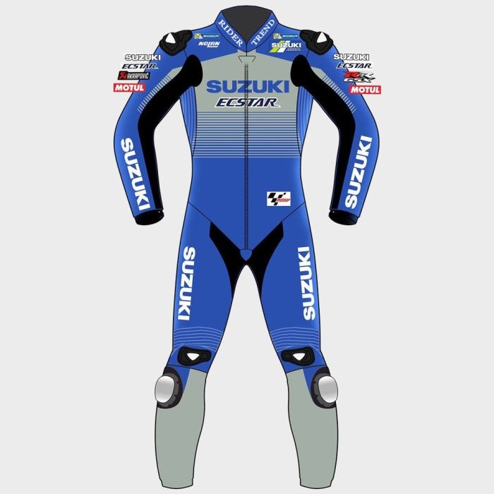 Suzuki Alex Rins 2020 Motorcycle Racing Suit Zees Moto