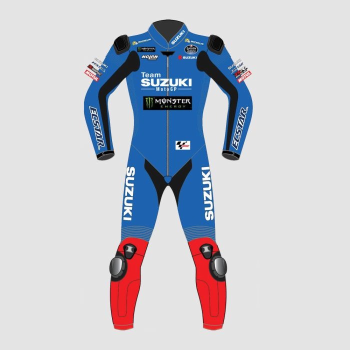 Suzuki Alex Rins MotoGP 2022 Motorcycle Suit Zees Moto