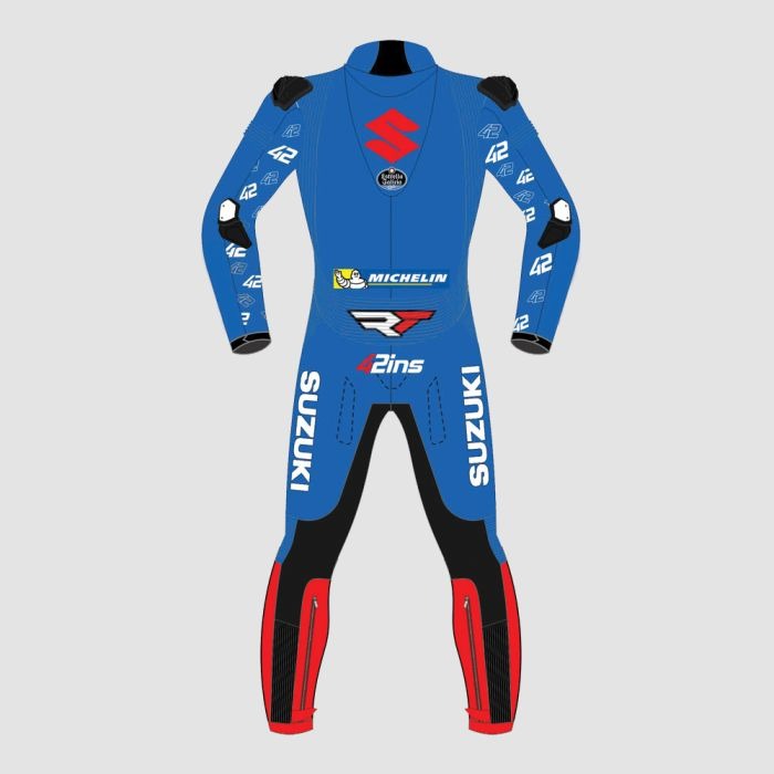 Suzuki Alex Rins MotoGP 2022 Motorcycle Suit Zees Moto