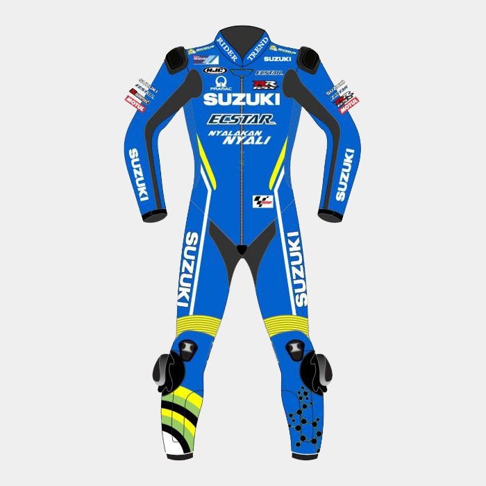 Suzuki Andreaa Iannone MotoGP 2018 Motorcycle Suit Zees Moto