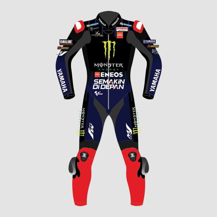 Yamaha Monster Fabio Quartararo 2022 Motorcycle Suit Zees Moto