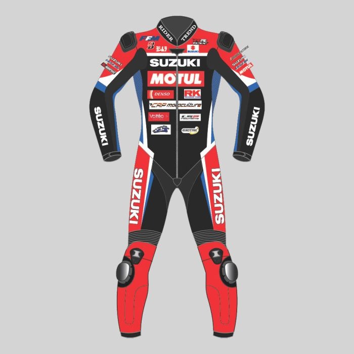 Suzuki Gregg Black 2021 Motorcycle Suit Zees Moto