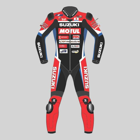 Suzuki Gregg Black 2021 Motorcycle Suit Zees Moto