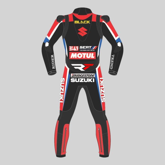 Suzuki Gregg Black 2021 Motorcycle Suit Zees Moto