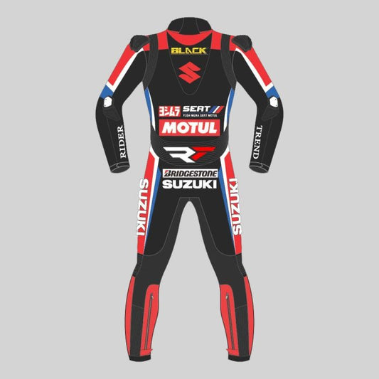 Suzuki Gregg Black 2021 Motorcycle Suit Zees Moto